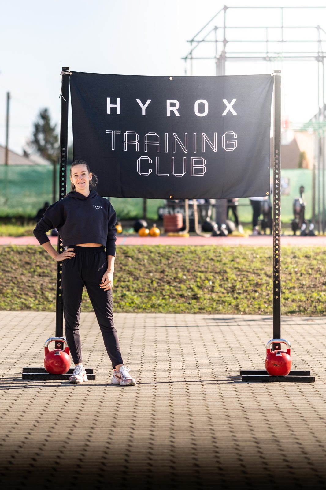 HYROX versenyző portré a verseny után